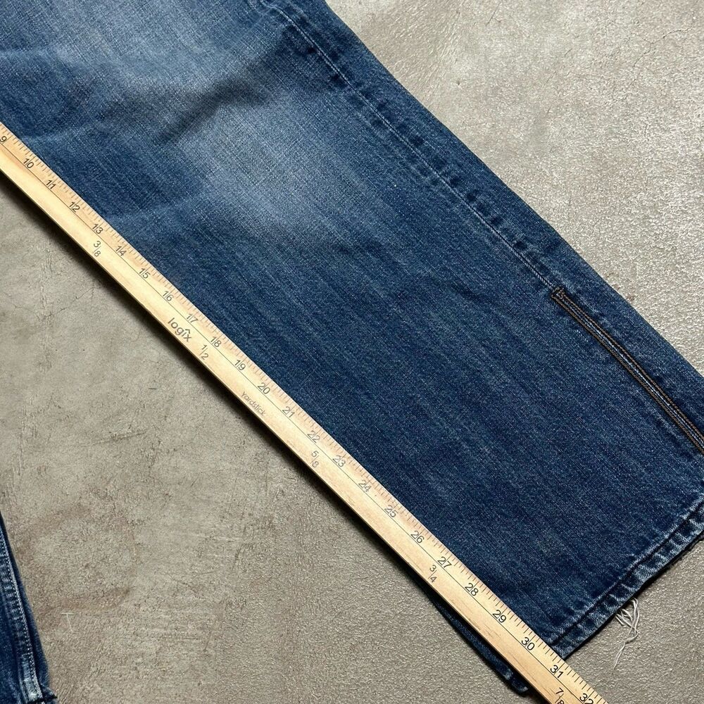 Diesel Quratt Straight Jeans Men's 32x30 Button Fly Relaxed Wide Made In Italy - Picture 11 of 12